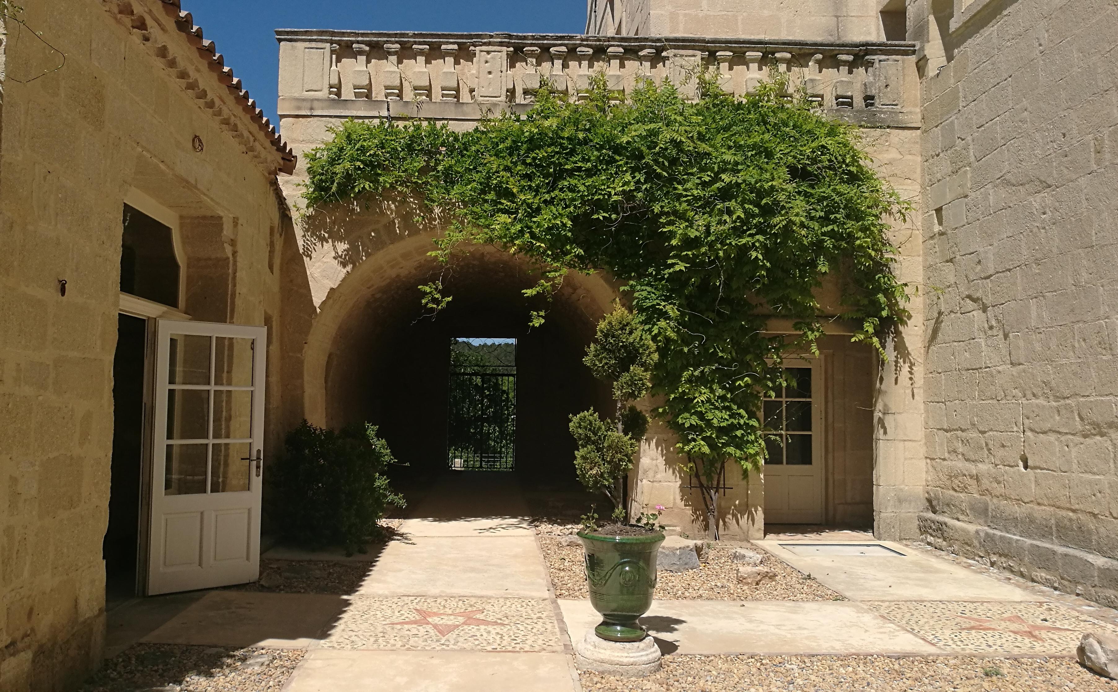 Hotel Chateau De Pondres Villevieille Exterior foto