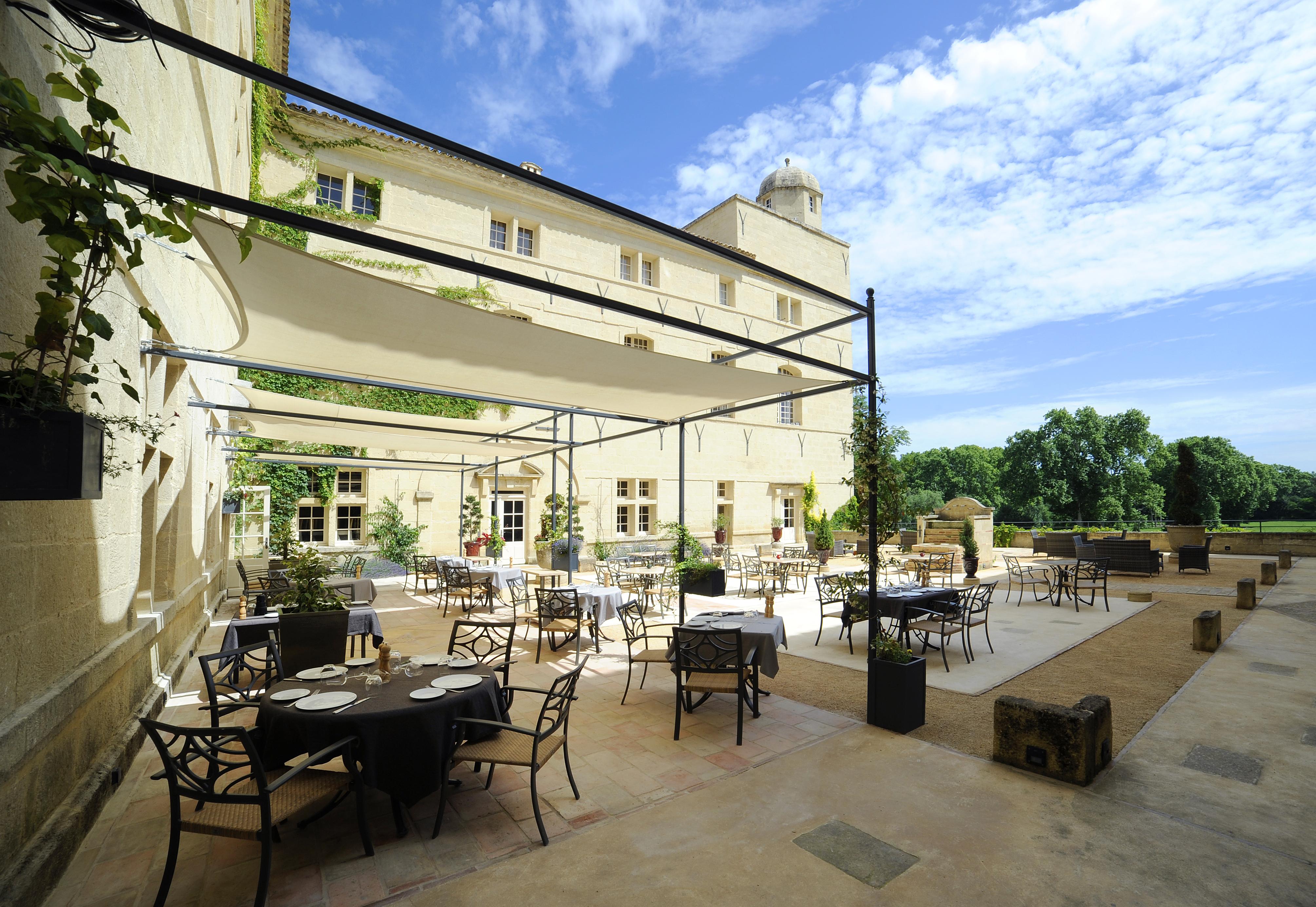 Hotel Chateau De Pondres Villevieille Exterior foto