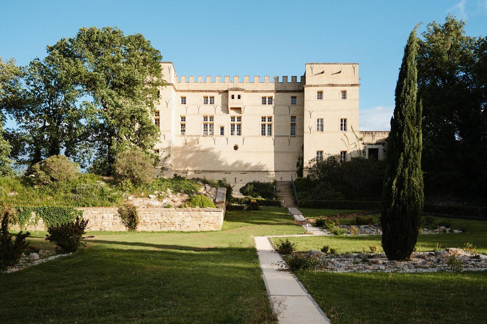 Hotel Chateau De Pondres Villevieille Exterior foto