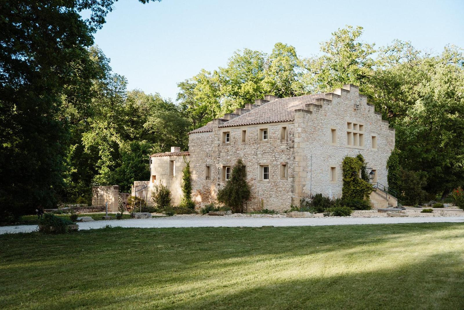 Hotel Chateau De Pondres Villevieille Exterior foto